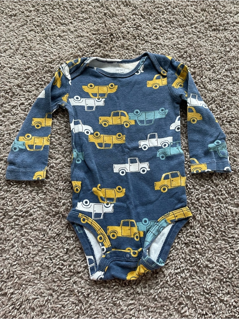 💥 Mix & Match - 5 for $25 💥  Baby Boys Long-Sleeve Onesie Set of 3 - Picture 4 of 7